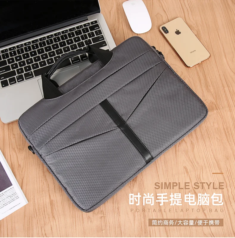 Women's One Shoulder Messenger 13 inch Business Notebook Backpack 15.6 inch portable tablet computer bag female