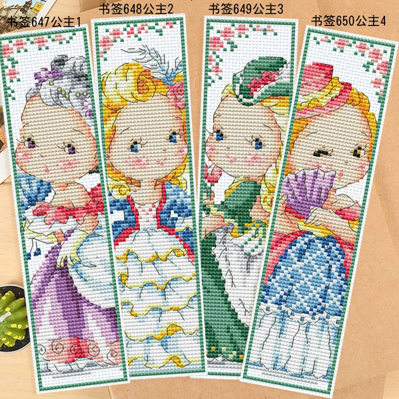 Cross Stitch Bookmark Kit, Angel Bookmark, Princess DIY Craft, Needlework  Embroidery Crafts, Counted Cross-Stitching Kit - AliExpress