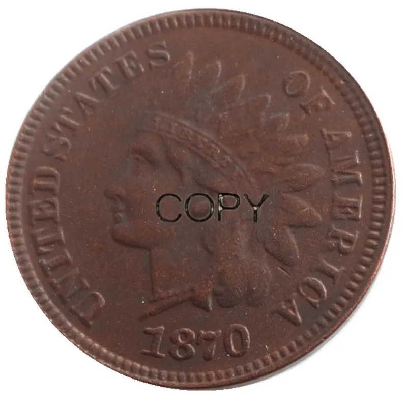 Соединенные Штаты 1870 индийские копии монет