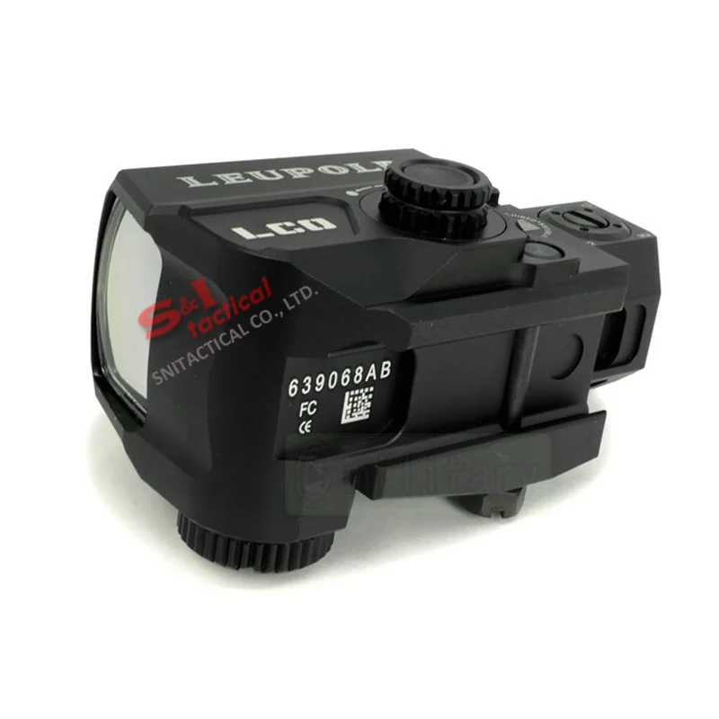 Тактический голографический LCO Red Dot Reflex Sight 1 MOA Dot охотничий прицел подходит для любого 20 мм рейка Крепление черный
