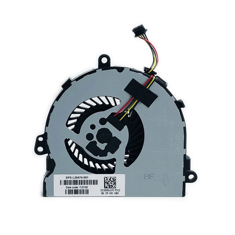 New Laptop CPU Cooling Fan for HP 15-DA 15-DB 15-DR 15Q-DX 15T-DS 15-DY TPN-C129 TPN-C130 Cooler L20474-001 K3M DFS470805CLOT | Компьютеры