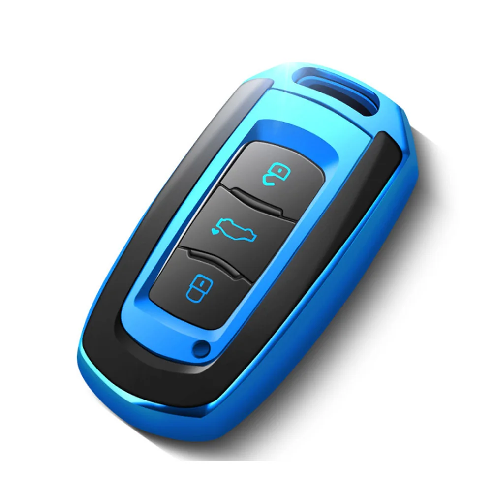 Чехол для ключей из ТПУ для Geely emgrand EC7 EC718 EC715 Global Hawk GX7, чехол для пульта дистанционного управления, чехол для кожи, защитный чехол для куртки