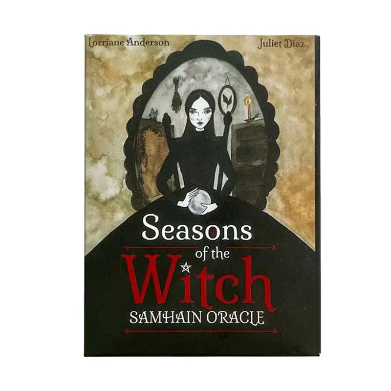 Новые Сезоны ведьмы Samhain карты-колода с изображением оракла Таро для семейной