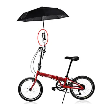 

Adjustable Any Angle Bike Wheelchair Stroller Chair Umbrella Holder Connector Stand Supporter Stainless Steel Multiused Stands