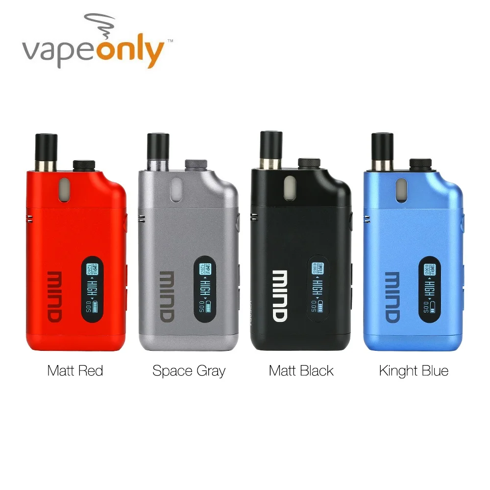 Набор для вейпа VapeOnly Mind Pod Pro 36 Вт аккумулятор 1500 мАч экран 0 91 дюйма бак 2 7 мл Drag Nano/