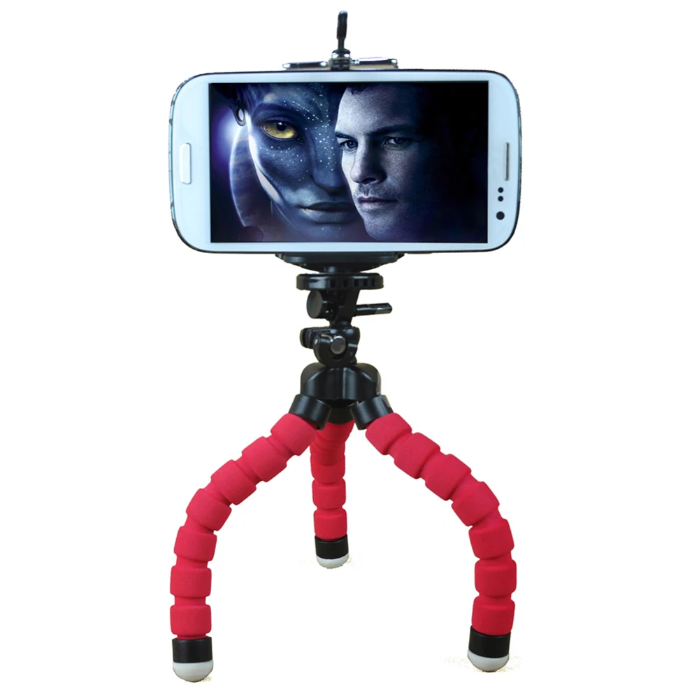 

Tripods Tripod For Phone Mobile Camera Holder Clip Smartphone Monopod Tripe Stand Octopus Mini Tripod For Phone