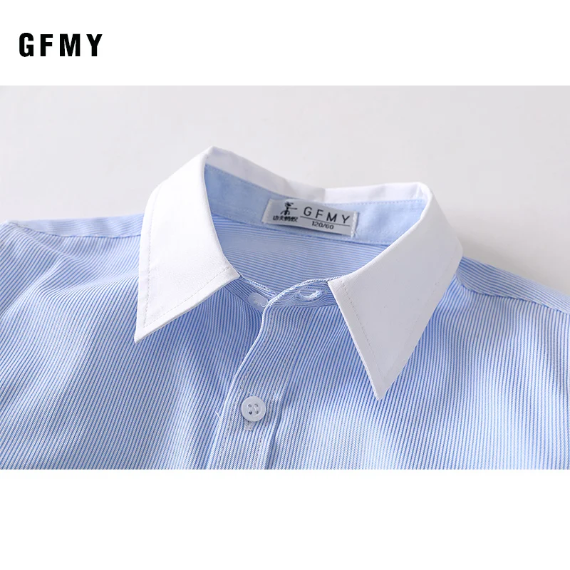 Boys Long Sleeve Shirts Cotton Spring 2-11Y
