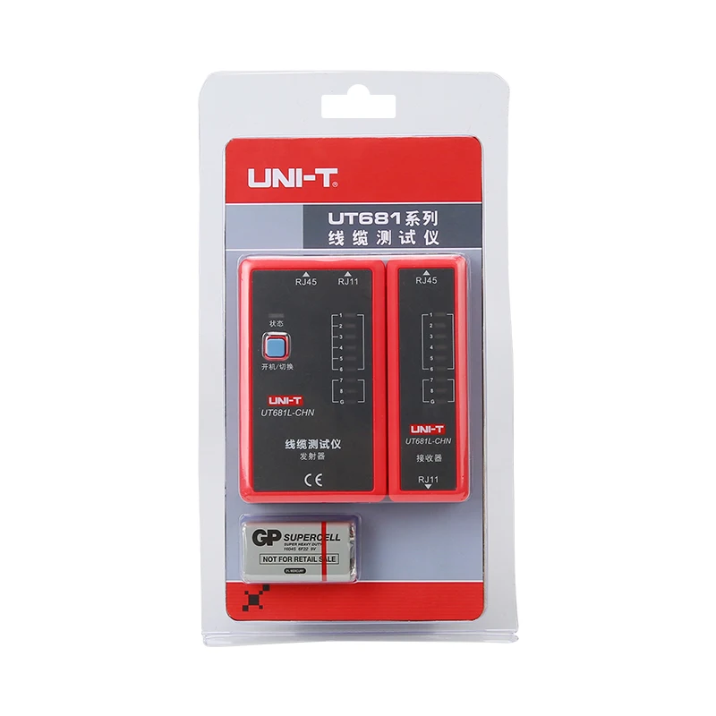 UNI-T UT681L Тестер кабеля HDMI LAN Автоматическая сеть светодиодный тестер Ethernet телефон BNC HDMI инструмент для ремонта линия детектор высокая точность