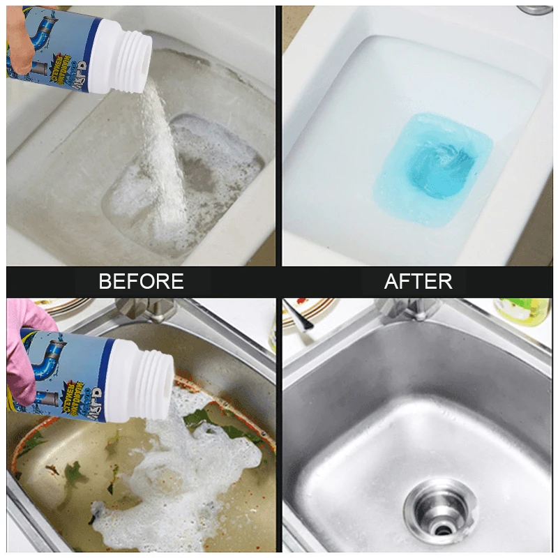 Home Pipe Dredging Cleaner Drain Bottled Cleaner