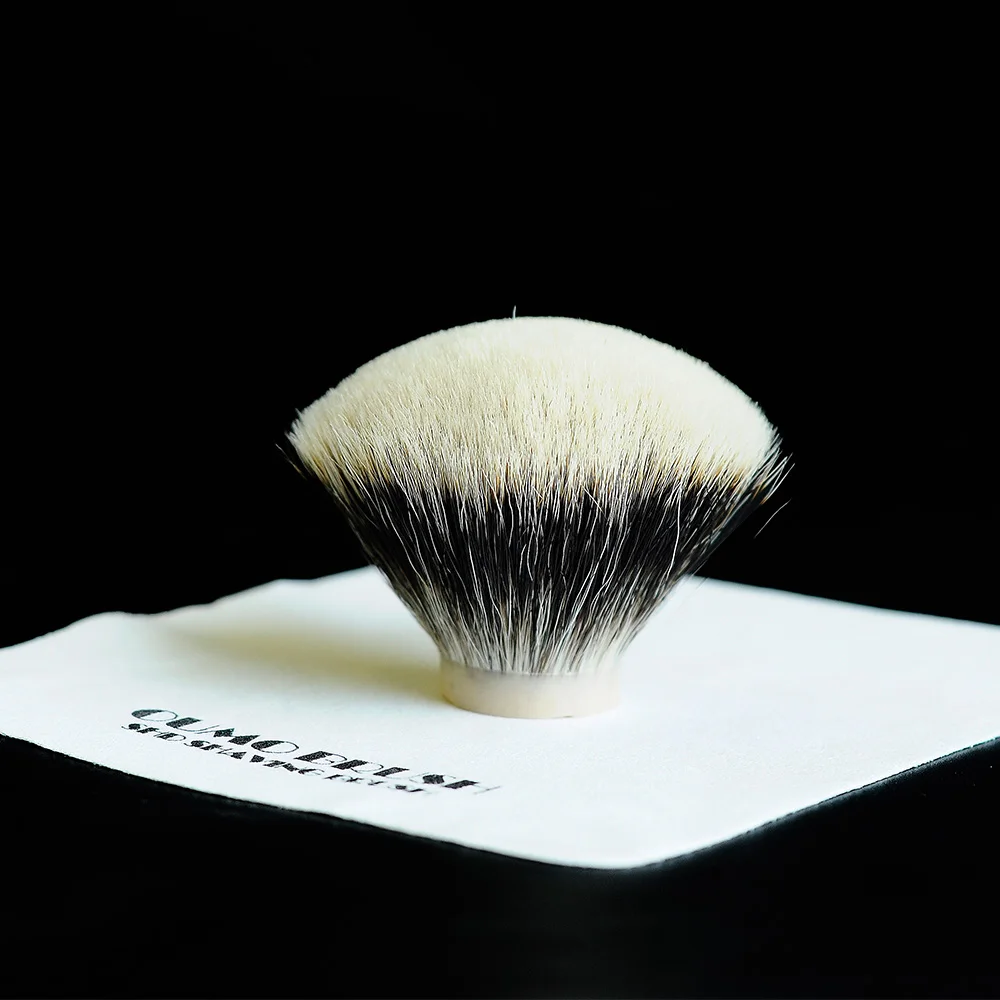 30mm OUMO BRUSH-SHD Маньчжурия лучшие две группы пухленькие веер барсук волосы узлы для бритья - Цвет: 30mm