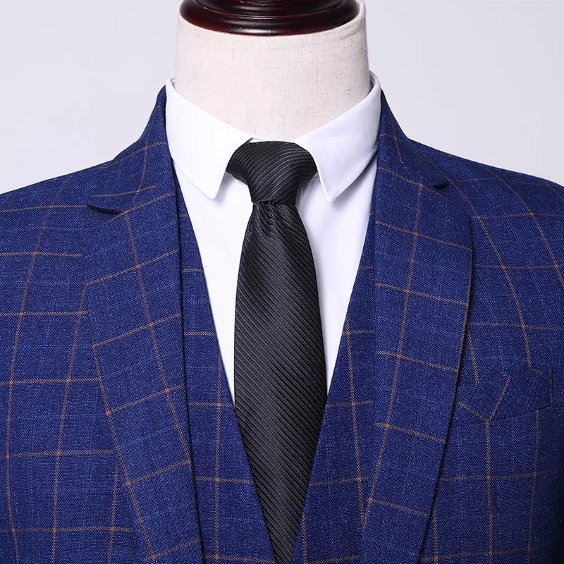 3 Piece Suits Men Men's Suit Suit Korean Edition Youth Handsome British Style Slimming Suit Groomsman's Wedding Dress 3 Piece Suits Men Men's Suit Suit Korean Edition Youth Handsome British Style Slimming Suit Groomsman's Wedding Dress