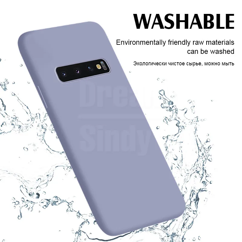 Liquid Silicone Soft Case For Samsung Galaxy S20 Ultra Note 10 Plus 9 8 S10 S10E S9 S8 Full Shockproof Cover Protective Cases Liquid Silicone Soft Case For Samsung Galaxy S20 Ultra Note 10 Plus 9 8 S10 S10E S9 S8 Full Shockproof Cover Protective Cases