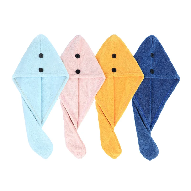 

65x25cm Multicolor Hair Towel Household Bathroom Towel Microfib Quickly Dry Hair Towel Soft and Absorbent Home Towel For Adult