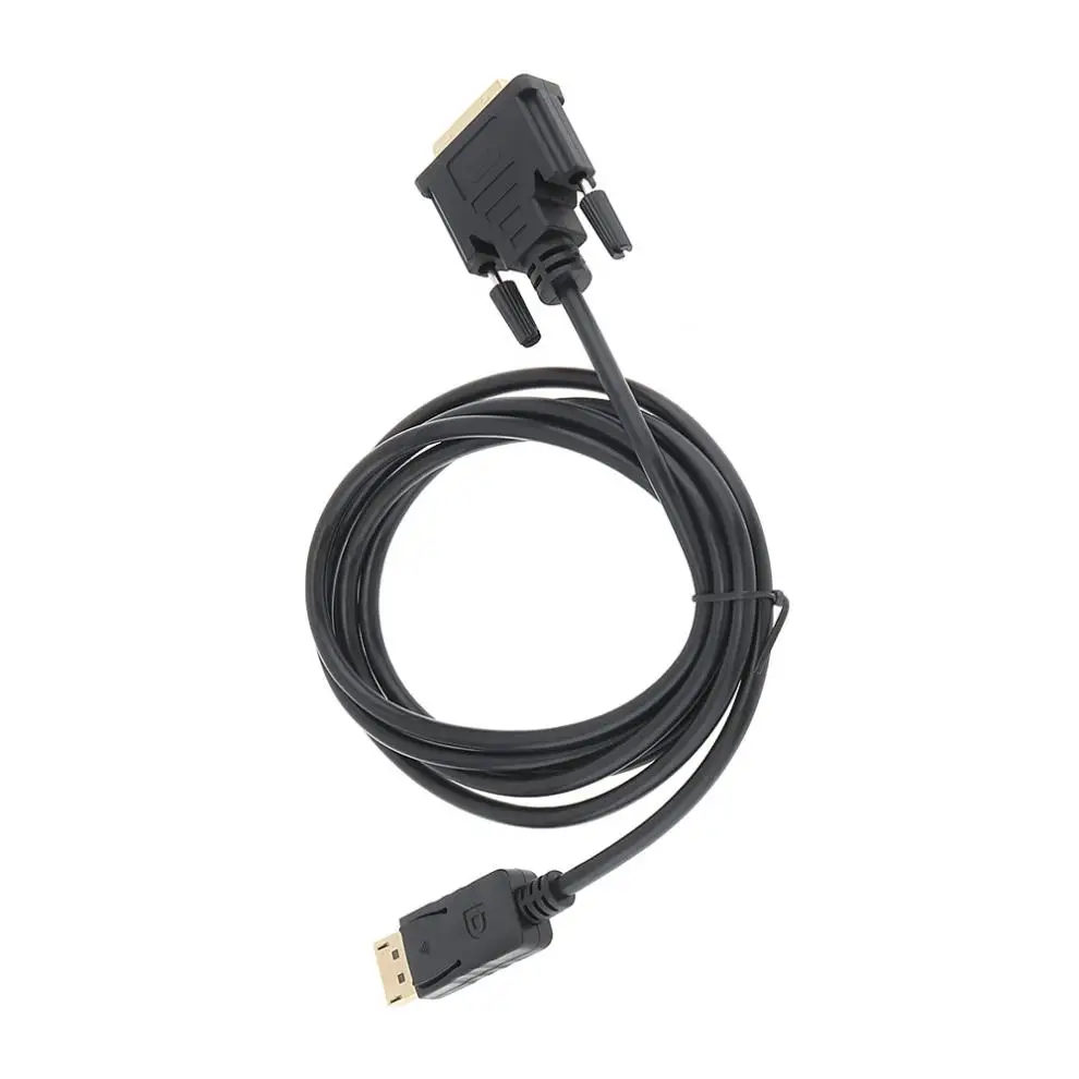1,8 м 3 в 1 DP Displayport to DVI кабель 24+ 1 конверсионная линия подходит для hp/DEL L/lenovo/ноутбука/ПК