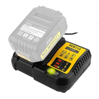 

100V-260V Lithium Battery Charger Replaced for Dewei for DeWalt DCB112 14.4V/18V/20V Lithium Battery Charger fast charge