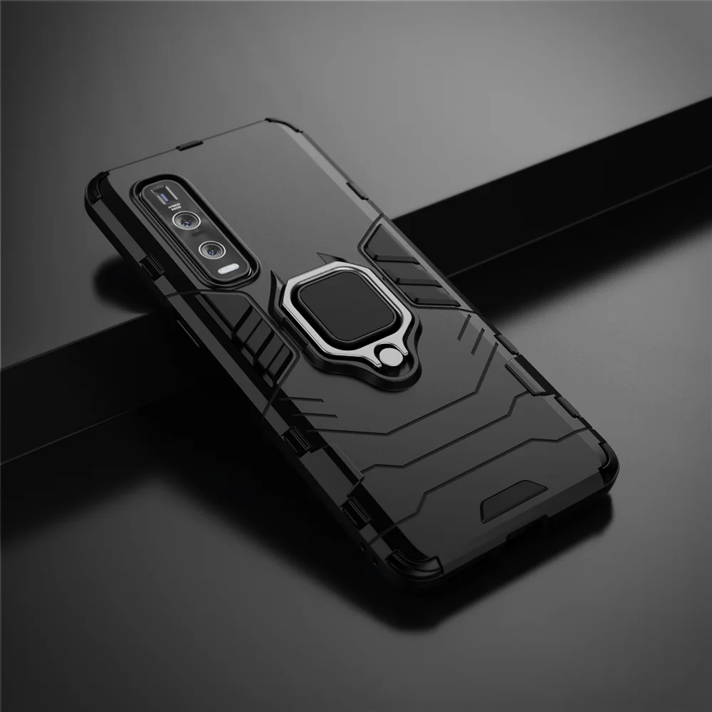 For OPPO Find X2 Pro Case Shockproof Armor Finger Ring Magnetism Holder Case For OPPO Find X2 Neo Lite X2 Pro x2pro Funda Capa wallet phone case