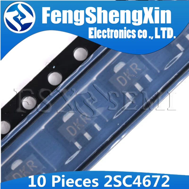 10 шт./лот 2SC4672 SOT89 DK C4672 SOT 89 SMD низкочастотный транзистор|Интегральные схемы| |