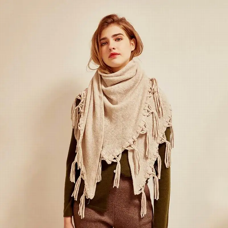 

Bogeda New Winter Wool Scarf Women High Quality Fashion Triangle Scarfs Extra Pashmina Lady Gift Free Shipping