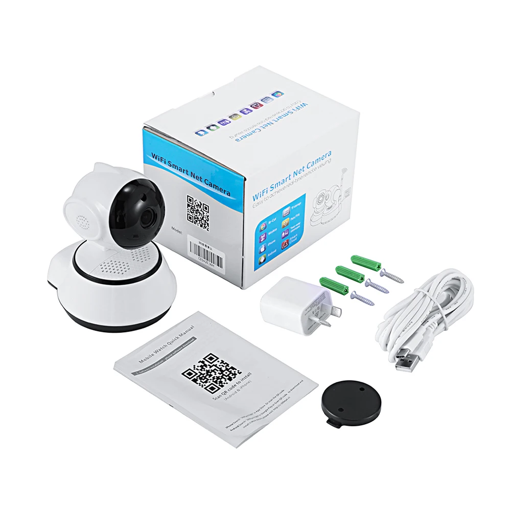 Floureon HD 1080P ip-камера двухсторонняя аудио видеокамера ночного видения в режиме реального времени приложение дистанционное управление веб-камера для домашней безопасности