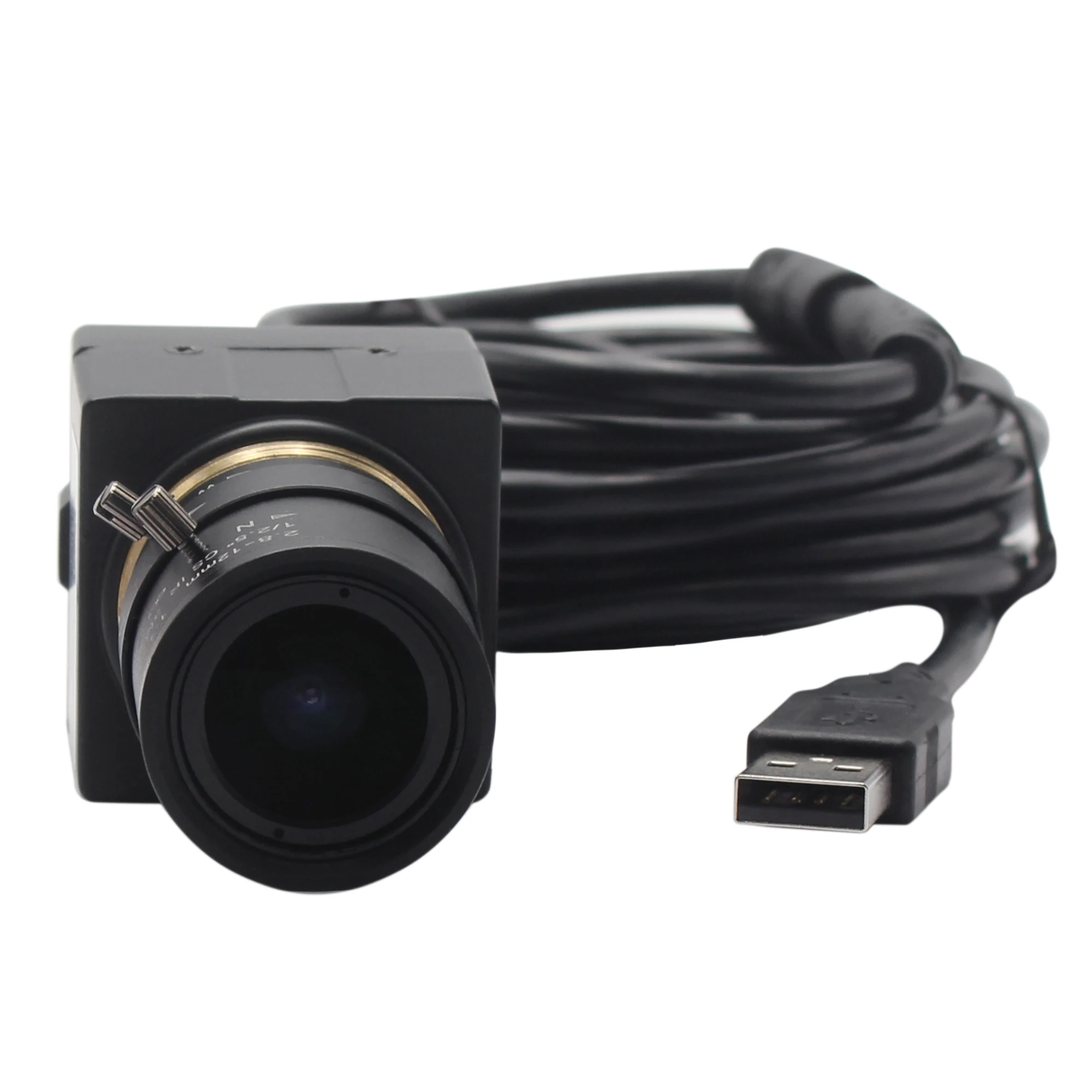 960P AR0130 1/3 CMOS 센서 0.01Lux 저조도 미니 USB 카메라 HD 2.8-12mm 가변 초점 렌즈 천문학 망원경