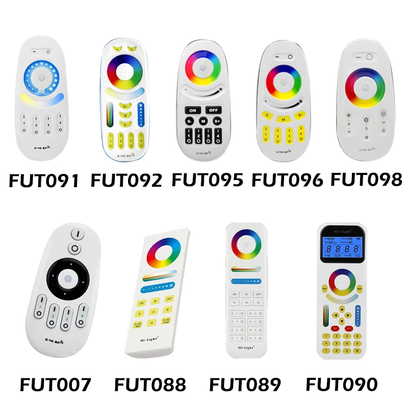 Пульт дистанционного управления FUT007 FUT088 FUT089 FUT090 FUT091 FUT092 FUT096 Mi light 2 4G 4-зонный