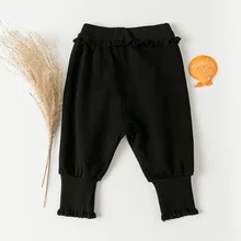 INS/Лидер продаж; вязаная детская одежда; осенние детские брюки; детские брюки в Корейском стиле; детские осенние брюки