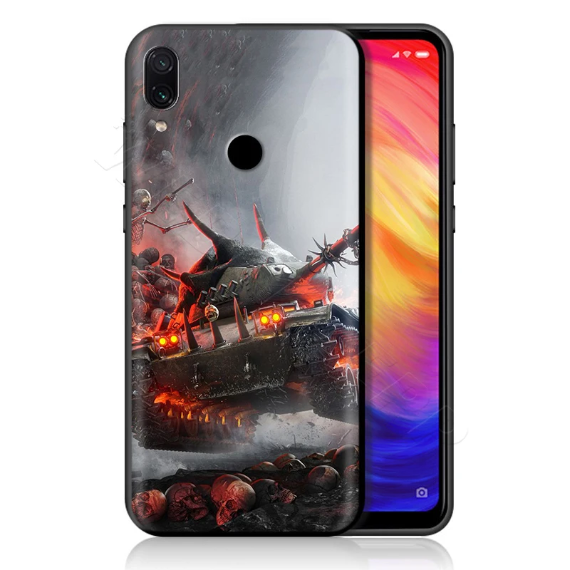 Чехол World of Tanks для Xiaomi Redmi 4A 4X5 5A 6 6A 7 7A S2 Note Go K20 Pro Plus Prime 8T