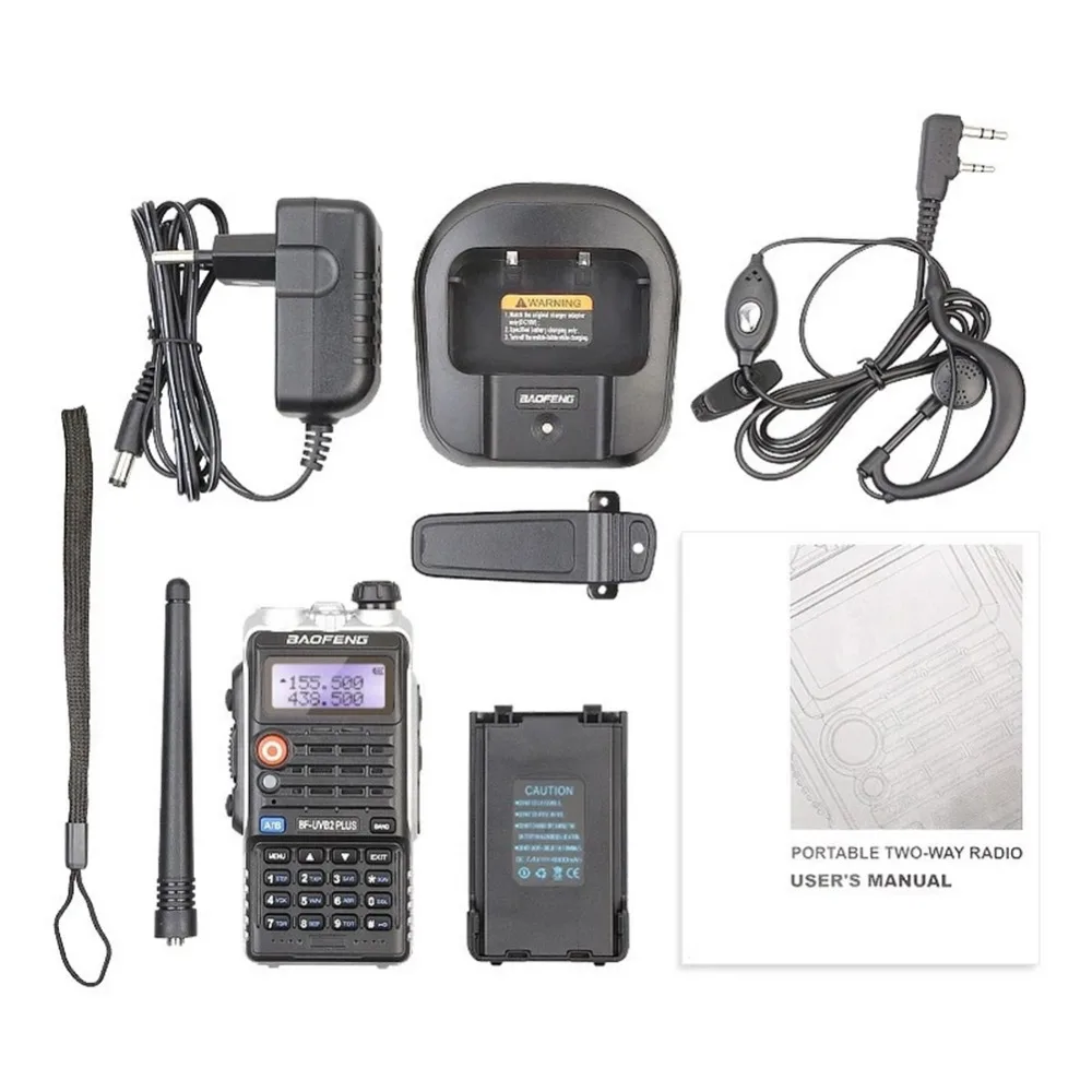 Светодиодный светильник Bf-Uvb2 Baofeng Uvb2 Plus для WalkieTalkie Cb Radio Mobile Comunicador High power Baofeng для рации радио антена