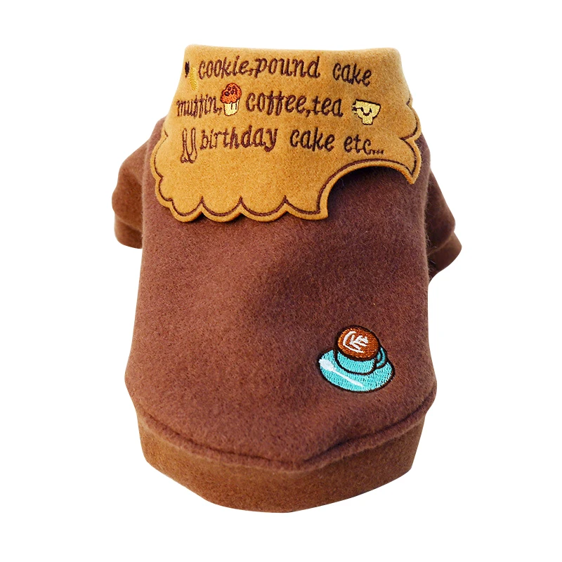 Одежда для щенков и собак толстовки с капюшоном осенне-зимняя одежда