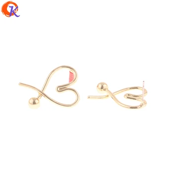 

Cordial Design 50Pcs 19*22MM Jewelry Making/Earring Stud/DIY Parts/Heart Shape/Earring Accessories/Hand Made/Earring Findings