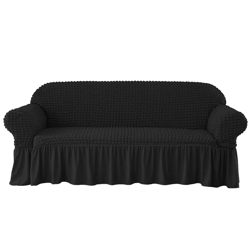 High Elastic Sofa Cover All-Protection Solid Color Non-slip Universal Fabric Sofa Cover K888