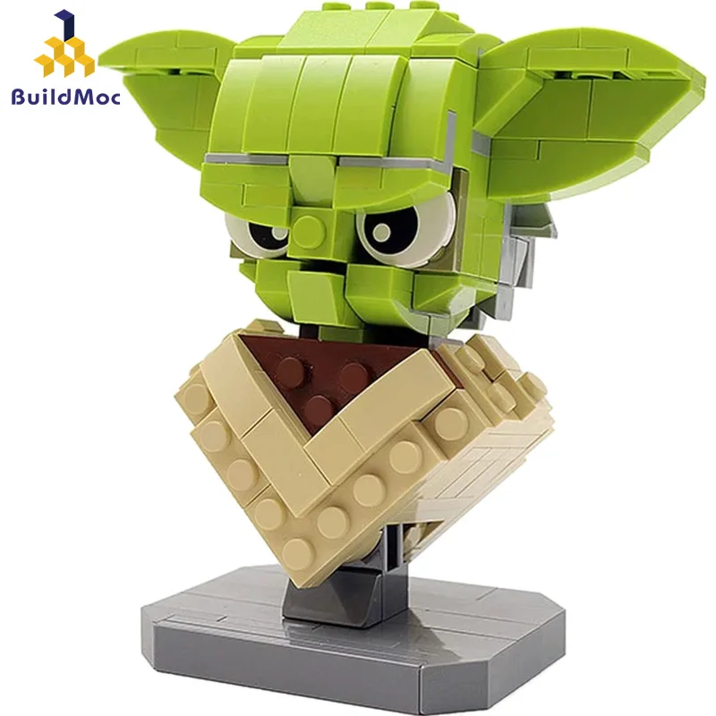 

Buildmoc For 75255 Movie Series 81099 Mini Yoda- Building Kids Model Toys Sets Compatible Blocks Bricks