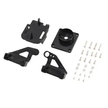 

1set/lot Aluminum Robotic Claw Brackets For MG995/996 Steering Gear Pan and Tilt Servos And Robot Arm Mechanical Robot Mount