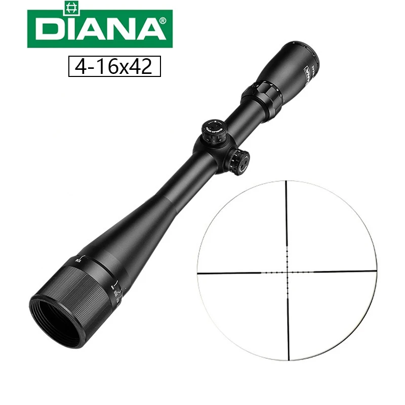 Тактический DIANA 4 16X42 AO Riflescope охотничий прицел оптический Охотничья