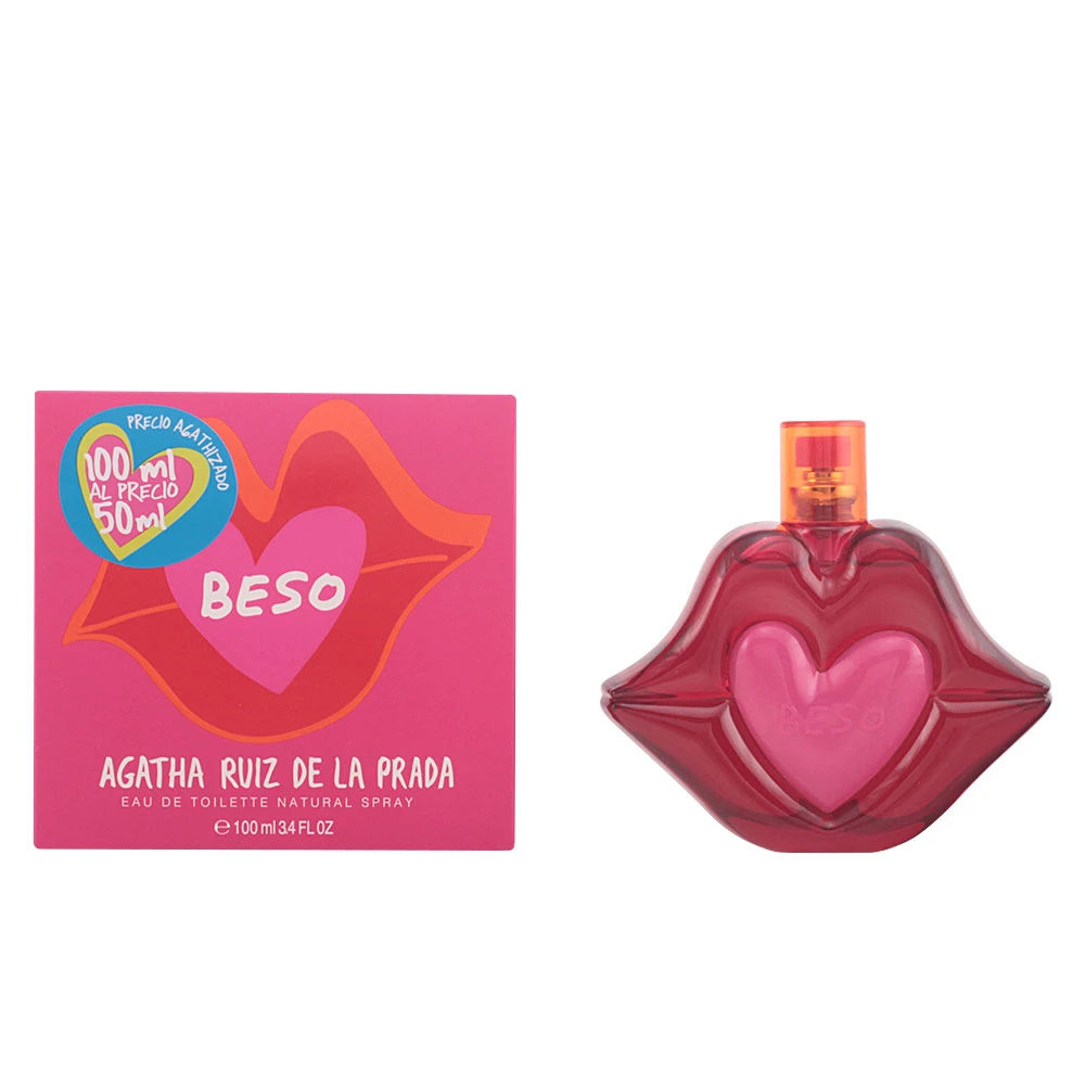 Beso Edt Vaporizador Agatha Ruiz De La Prada 100 ml|Desodorantes y  antitranspirantes| - AliExpress