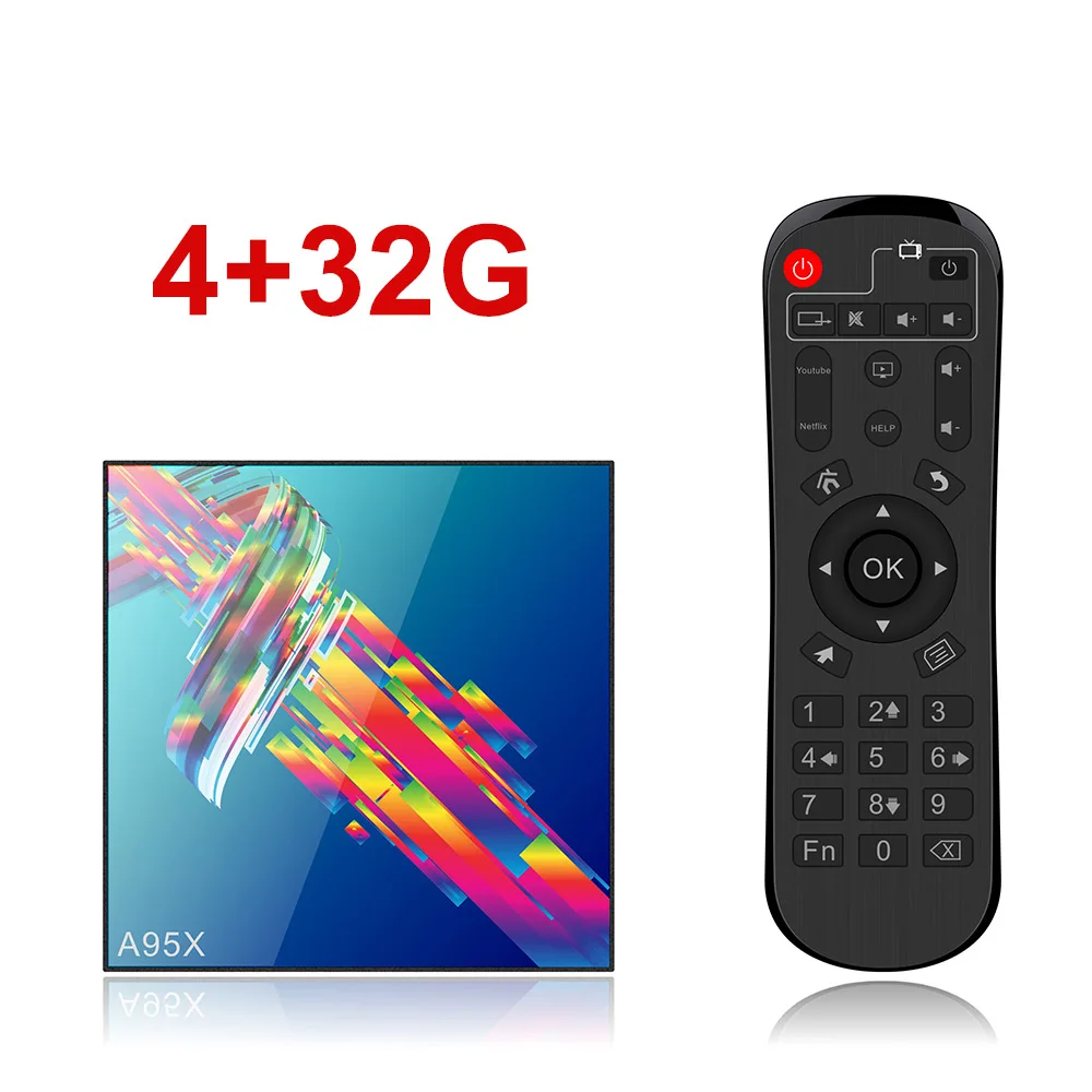DQiDianZ A95XR3 Smart tv BOX Amlogic RK3318 4GB+ 64GB Android 9,0 медиа-проигрыватель Google 2,4G/5G WiFi support Netflix Youtube - Цвет: 4-64