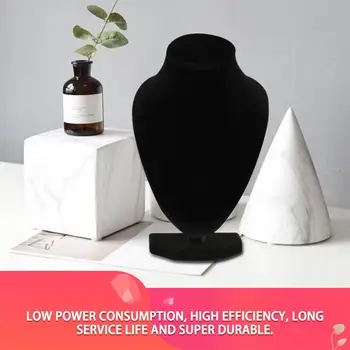 

Durable Black Mannequin Necklace Jewelry Pendant Display Stand Holder Show Decorate Bracelet Jewelry Organizer