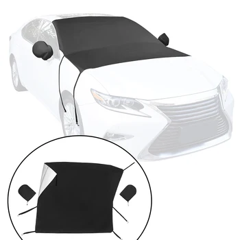 

UV Resistant Dustproof Side Mirror Windshield Cover Waterproof All Season Windproof Snow Ice Universal Car Anti-frost Protector