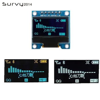 

White Blue color 0.96 inch 128X64 OLED Display Module Yellow Blue OLED Display Module For Arduino 0.96 SPI diy electronics