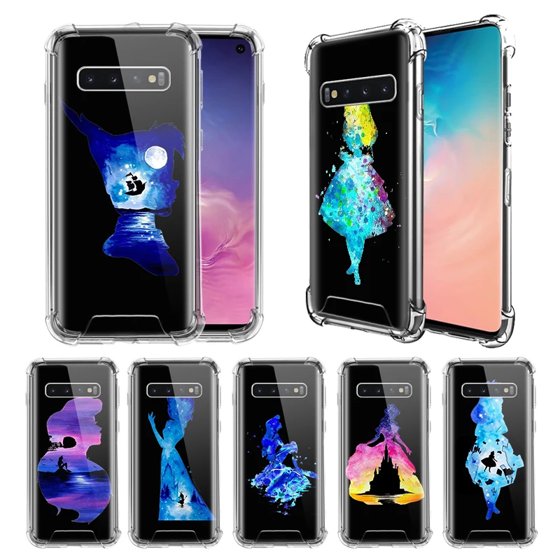Чехол принцессы Алиса лев Король для Samsung Galaxy S10e S20 S10 5G S9 S8 Plus Note 10 Lite 9 8 подушка