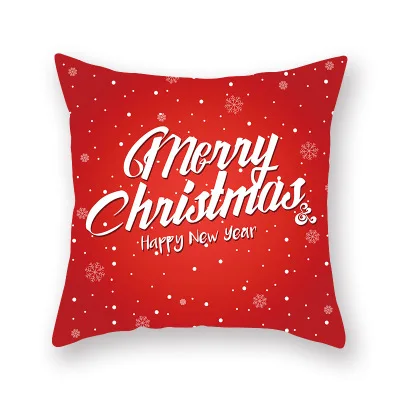 Christmas Decorations For Home Snowman Pillowcase Christmas Tree Decorations Happy New Year Navidad Xmas Supplies - Цвет: 5