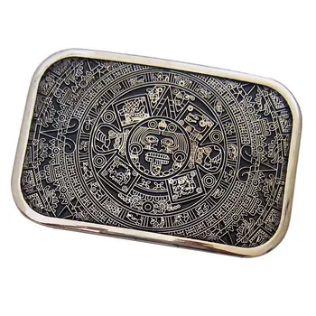 

Mens Belt Buckle Vintage Western For Jeans Belt Buckle Cowboys Cool Accessory square buckle for 3.6-3.9cm belt.