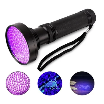 

Portable UV 100 LED Flashlight Pets Urine Detector with 395NM Ultraviolet Black Light for Spot Carpet Pet Urine Stain