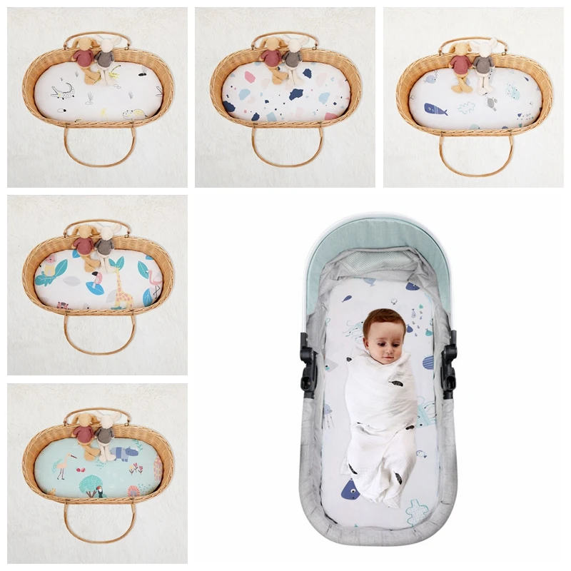 

Nordic Baby Cotton Woven Shaker Bed Sheet Cotton Newborn Mattress Cover Children Sheets Cradle Mat Sheets Elastic Sheets