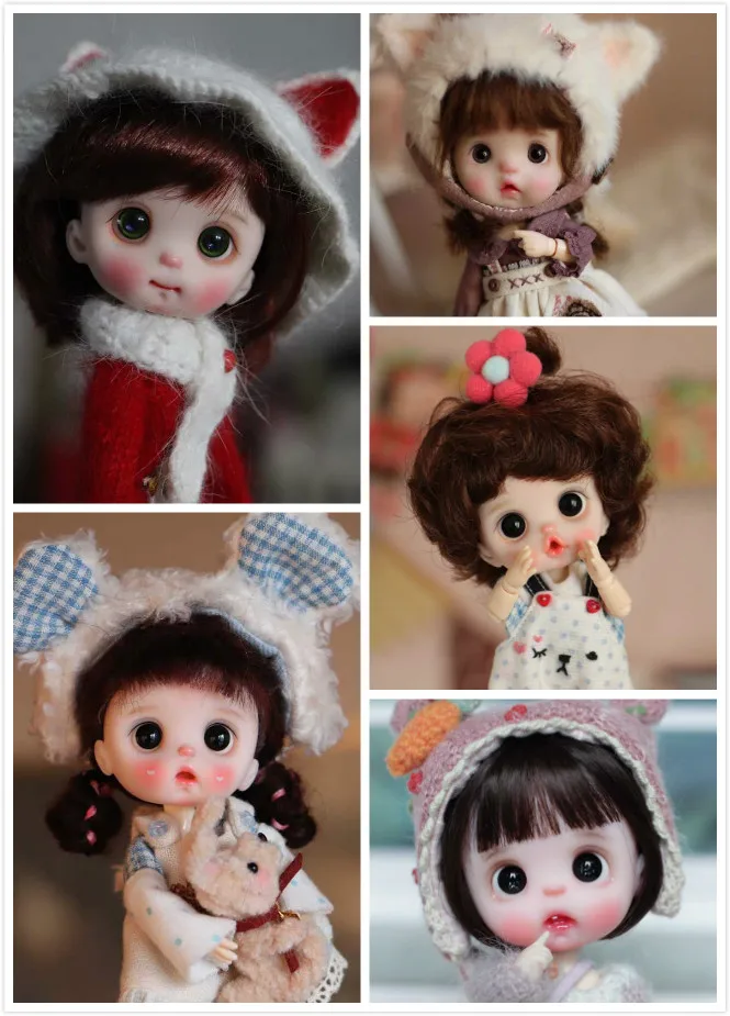 Кукла OB11 кастомизированная кукла 1/8 BJD куклы OB DIY полимерная глина 20191217|Куклы| |