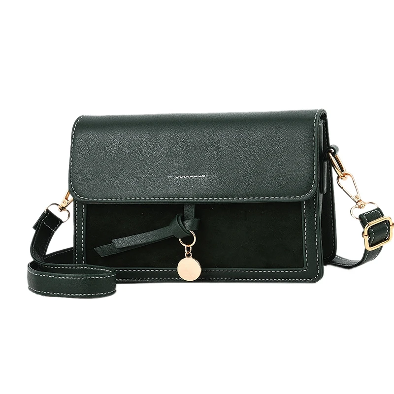 

Korean Fashion Retro One-Shoulder Simple Wild Messenger Bag Handbag Lady Small Square Bag
