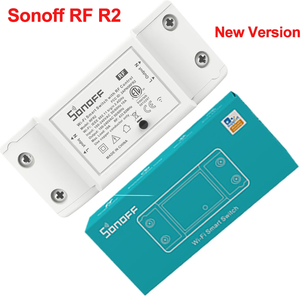 Смарт переключатель Sonoff RF R2 с Wi Fi таймер для умного дома дистанционным