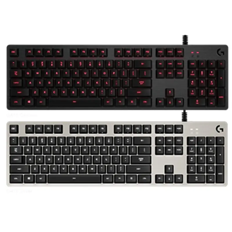 Игровая клавиатура Logitech G413 с подсветкой тонкая USB Прочная механическая панель из