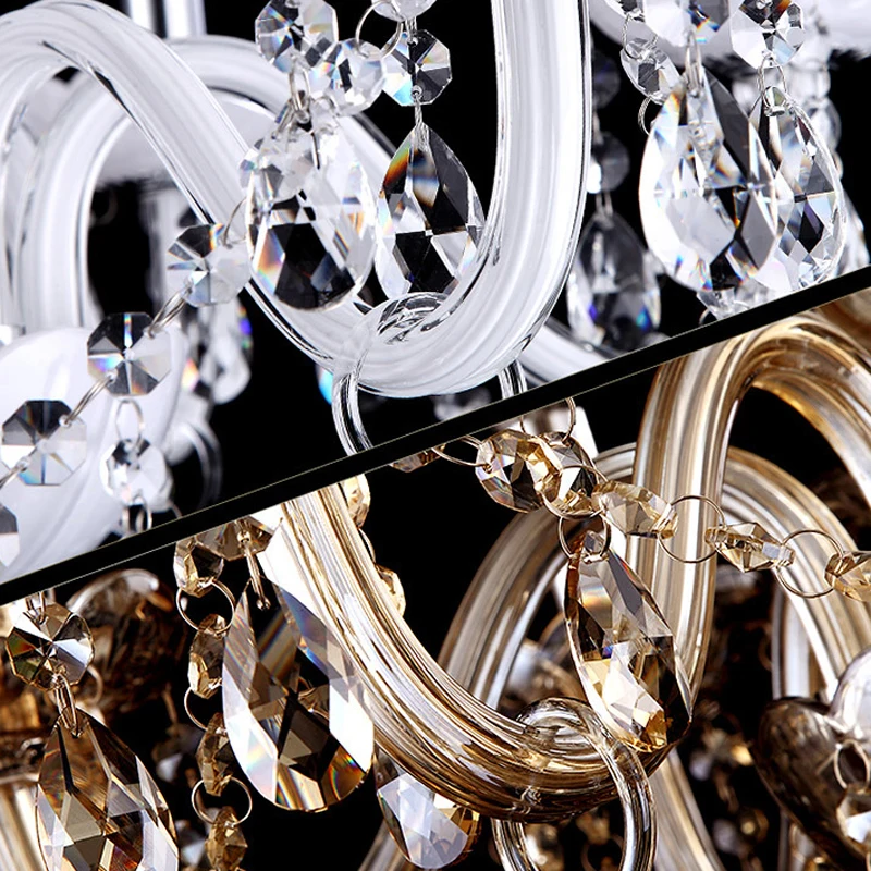 Lustre светодиодный светильник для люстры хрустальная люстра комнаты украшение из