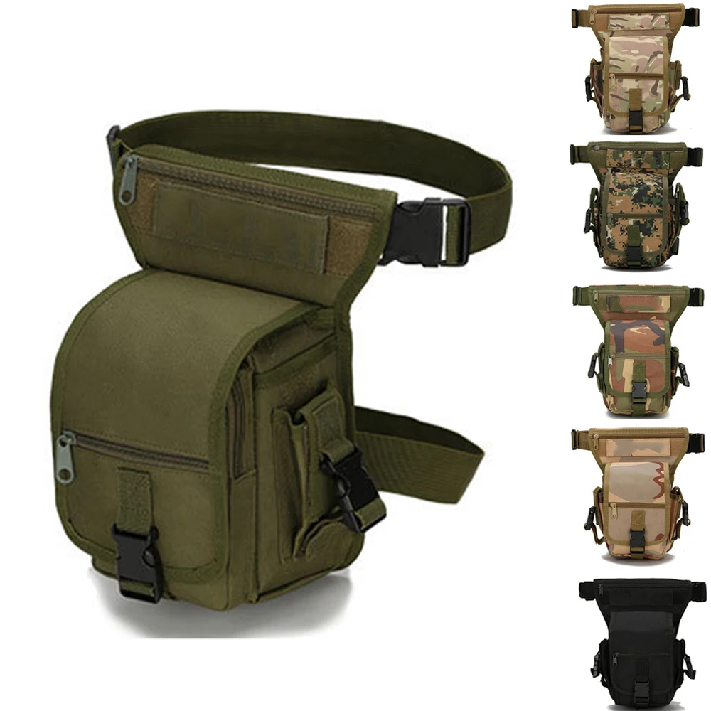 Tactical Outdoor Sport Leg Bag Military Hunting Pack Army Combat Multi-Purpose Camo Drop Thigh Pouch | Спорт и развлечения